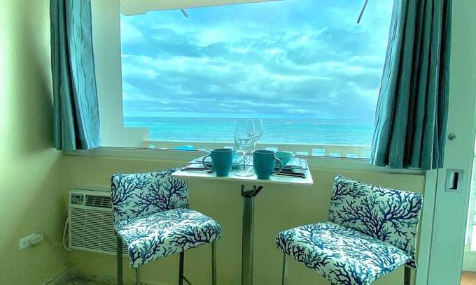 Condado Condo | Ocean Front Paradise In Trendy Condado Beach PR