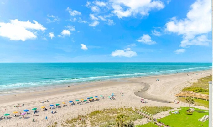 Myrtle Beach Condo | Ocean Front Seaside Serenity!