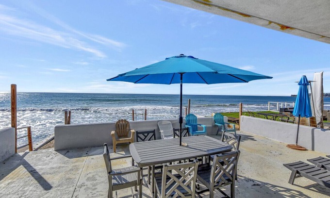 Capistrano Beach House | Ocean Front - Stunning Views! Central AC and HEAT!