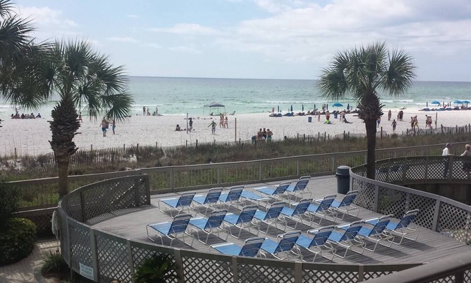 Panama City Beach Condo | Ocean Front Tower III with Private Balcony at Edgewater Resort