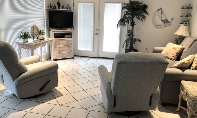 Myrtle Beach House | Ocean Lakes Site 5337 - 2 Bedroom/2 Bath awesome covered porch (with tv!)