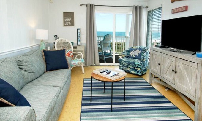 Windy Hill Condo | Ocean Pier IV 239, Lovely 2 BR Ocean Front Condo with Amazing views and an Outdoor Swimming Pool