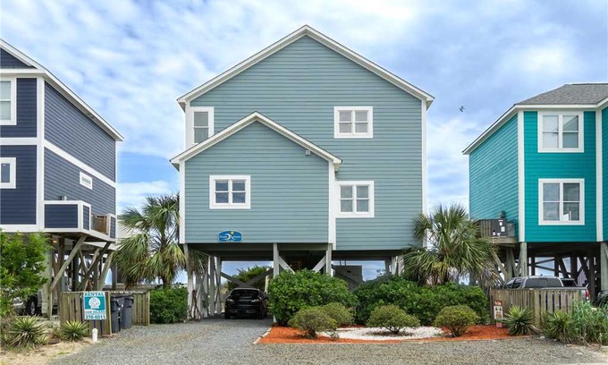 Long Beach House | Ocean Potion: 5 BR / 3.5 BA home in Oak Island, Sleeps 12