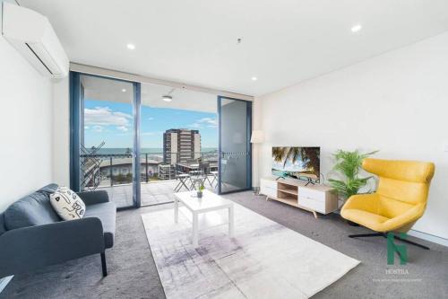 Wollongong Apartment | Ocean View+2 Bedrooms plus Study@WollongongCBD