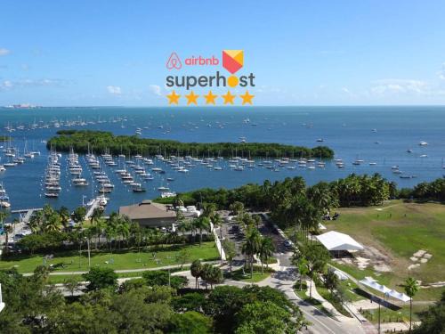 Coconut Grove House | Ocean View Balcony steps from Restaurants, Peacock Park & Marina