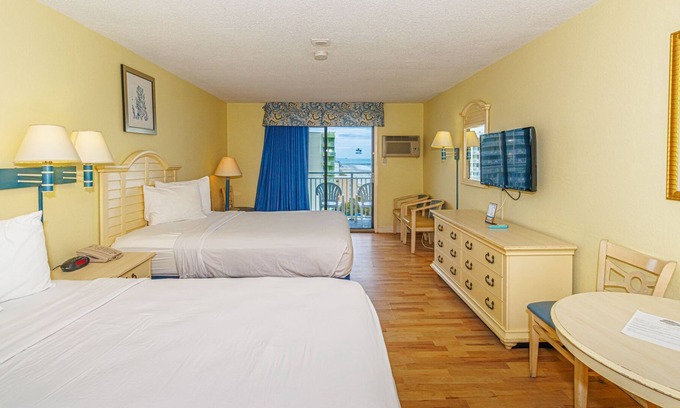 Myrtle Beach Condo | Ocean View Double Queen Suite! Sea Mist Resort 51212 - Perfect for 2-4 guests!