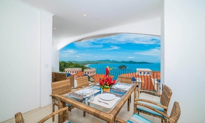 Playa Flamingo Condo | Ocean View Retreat with Sunsets & 2 Pools