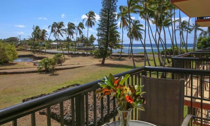 Poipu Condo | Ocean View - Steps to Beach - Perfect for couples. Prince Kuhio unit 2-9.
