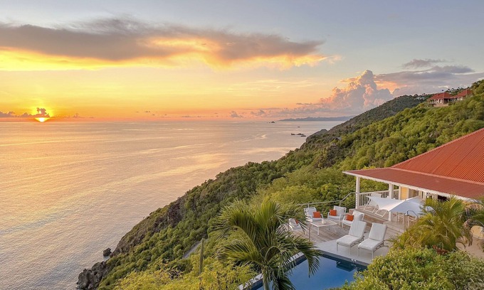 Colombier Villa | Ocean View - Villa l'Enclos - St-Barth