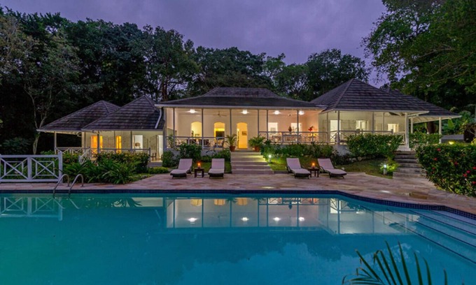 Morgans Pass Villa | Ocean View Villa In Tropical Gardens