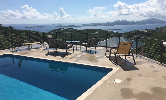 Estate Glucksberg and Grunwald Villa | Ocean-view Villa with Rooftop Pool and Discounted Jeep Rental!