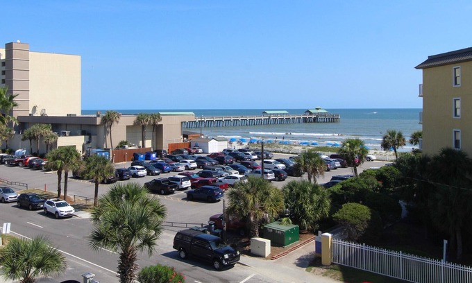 Folly Beach Condo | Ocean Views in the middle of it all~ Our Place at the Beach