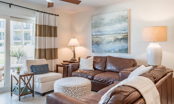 St. Augustine Condo | Ocean Villas Luxury 3 bedrooms/2 baths with huge patio and personal beach cart