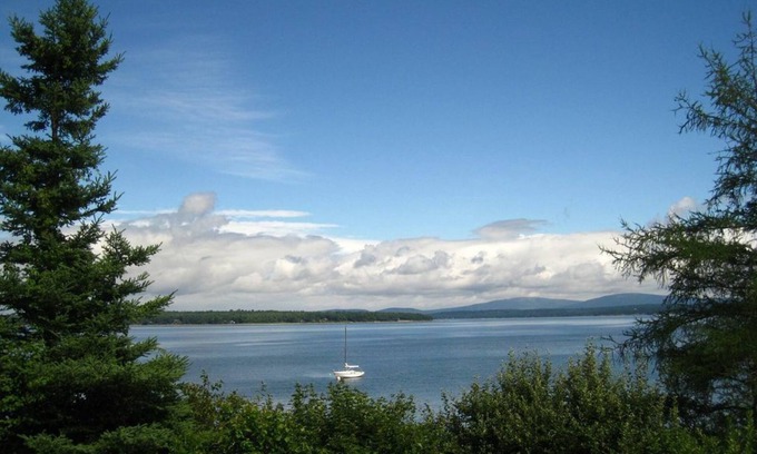 Surry House | Oceanfront 1980's Contemporary . Serene. Pet friendly. Private beach. Sleeps 4.