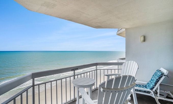 Garden City Condo | Oceanfront 1bed/2bath-Water's Edge Resort-1009 Indoor/Outdoor Pool & Hot Tub