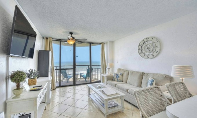 Myrtle Beach Condo | Oceanfront 1BR-Meridian Plaza 803- I/O Pools