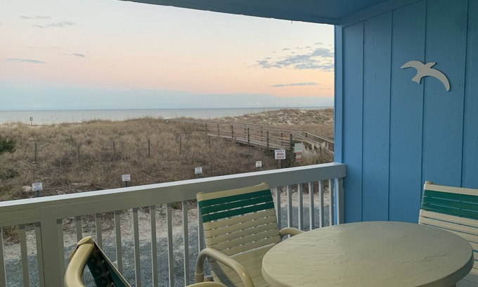 North Carolina Coast Condo | Oceanfront 2 bedroom condo- Pet Friendly- Mermaids Retreat