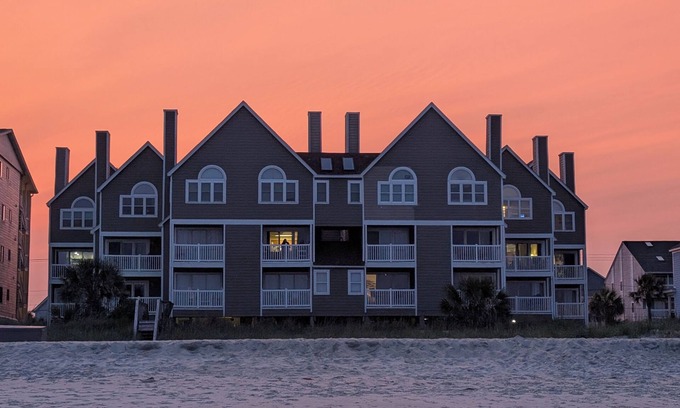 Surfside Beach Condo | Oceanfront 2 Bedroom with Pool, Linens included. Relax at "Latitude Adjustment"!