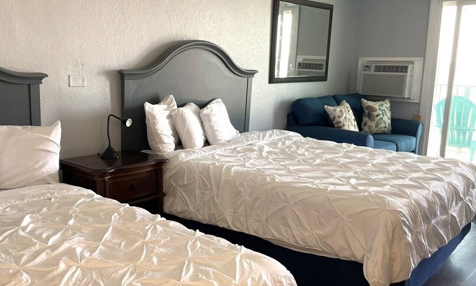 Myrtle Beach Condo | Oceanfront 2 Queen Kitchenette Studio Pet Friendly