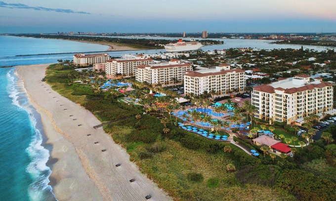 Florida North Atlantic Coast Resort | Oceanfront 2-bedroom at Marriott Ocean Pointe Resort , Singer Island, FL
