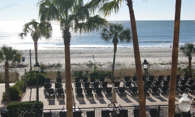 Myrtle Beach Condo | OCEANFRONT 3 BEDROOM OCEANFRONT CONDO! 6 QUEEN BEDS! NEWLY UPDATED LARGE BALCONY