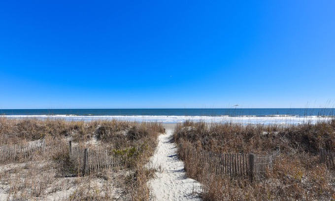 Surfside Beach Condo | Oceanfront and Relaxing