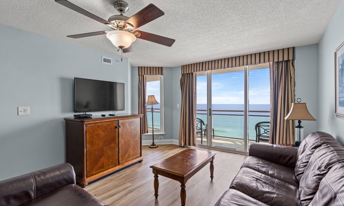 Crescent Beach Condo | Oceanfront Bahama Sands Luxury Villas 903-3BR/3BA