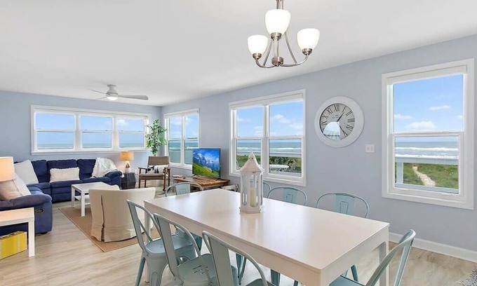 Vilano Beach House | Oceanfront, Beach Access, Balcony | Dunes Overlook