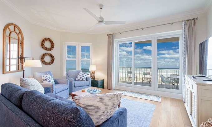 Amelia City Condo | Oceanfront Condo! Spectacular Views w Pool!