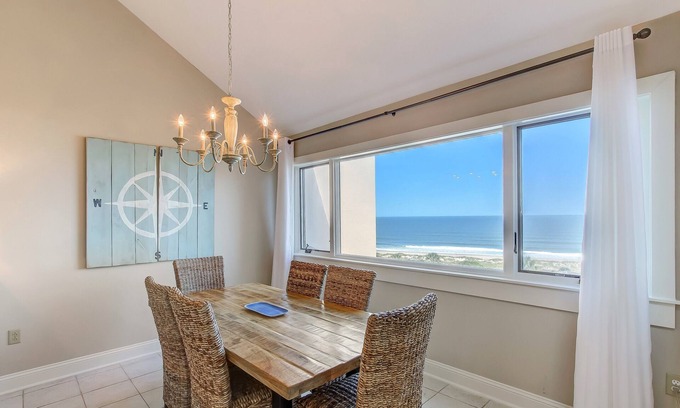Fernandina Beach Condo | Oceanfront Condo on Amelia Island that Sleeps 6! Beautiful Views!