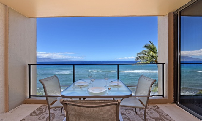 Honokowai Condo | Oceanfront Condo on Kaanapali Beach - Mahana 518