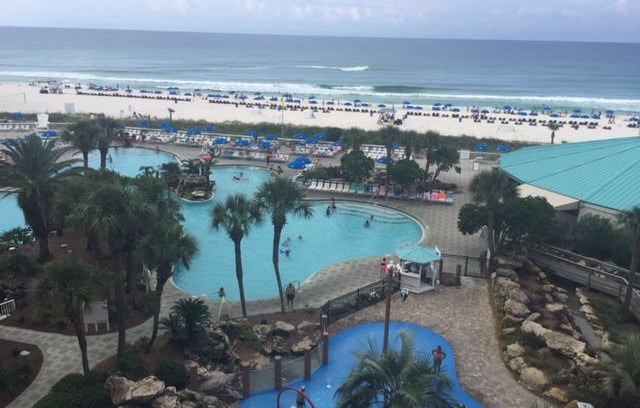 Panama City Beach Apartment | Oceanfront Condo Edgewater Beach Resort! Tower 1 on 5th Floor