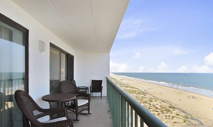 Midtown Ocean City Condo | Oceanfront Condo with Balcony, WiFi & Shared Pool - Near the Boardwalk