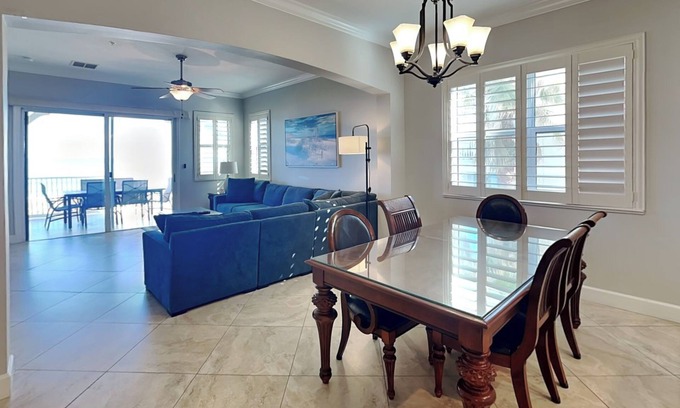 Palm Coast Condo | Oceanfront Condo with Balcony Dining, Community Pool and Beach Access.
