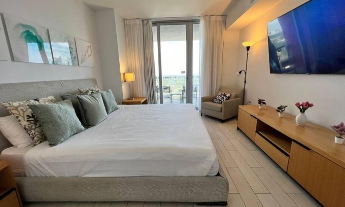 Hallandale Beach Apartment | Oceanfront Elegance, Full Kitchen & Miami Beach Charm -A