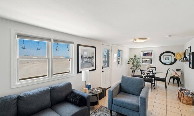 Seaside Heights Condo | Oceanfront Escape Just Steps to Beach & Boardwalk with 4 beach badges 2 car park