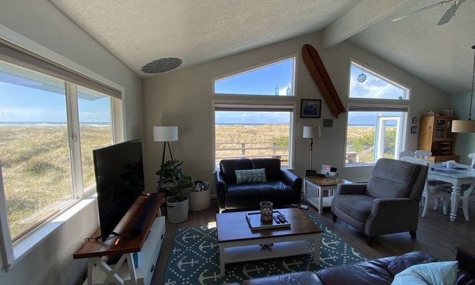 Bayshore House | Oceanfront Home - Private path to 7 miles of sandy beach. Amazing Views!
