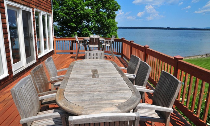 Surry House | Oceanfront Home w/ Direct Beach Access - No Hidden Fees -Bikes- Hot Tub & More!