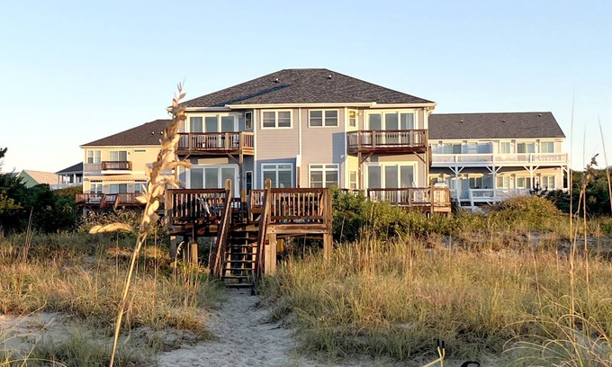 Emerald Isle House | Oceanfront Home with Direct Beach Access & Stunning Views in Emerald Isle