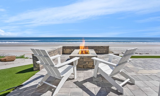 South Ponte Vedra Beach House | Oceanfront Luxury! 2 Primary Suites - Secluded Beach - TPC & St. Augustine!