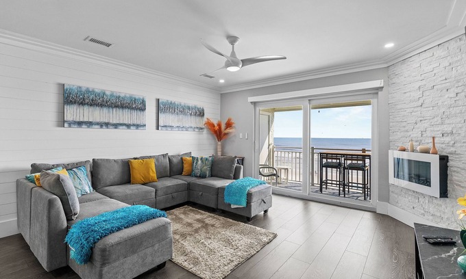 New Smyrna Beach Condo | Oceanfront Luxury Condo with a Stunning Interior!