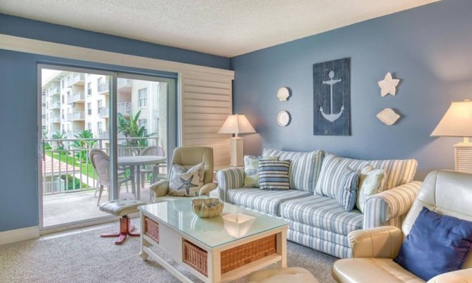New Smyrna Beach Condo | Oceanfront Oasis with Great Views + Vibes!