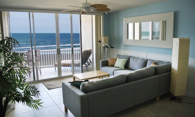 Ponce Inlet Condo | Oceanfront Oasis