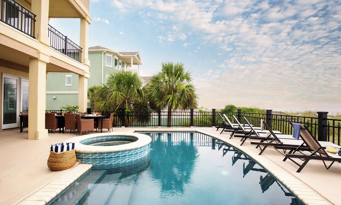 Palmetto Dunes House | Oceanfront, Pool+Hot Tub, Game Room, Views | Steps to Beach | Lido by AvantStay