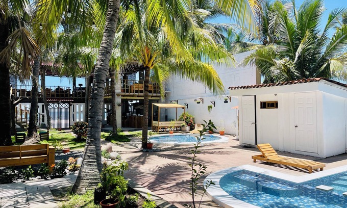 La Libertad Hotel | Oceanfront paradise in Surf city, steps away from the surf.