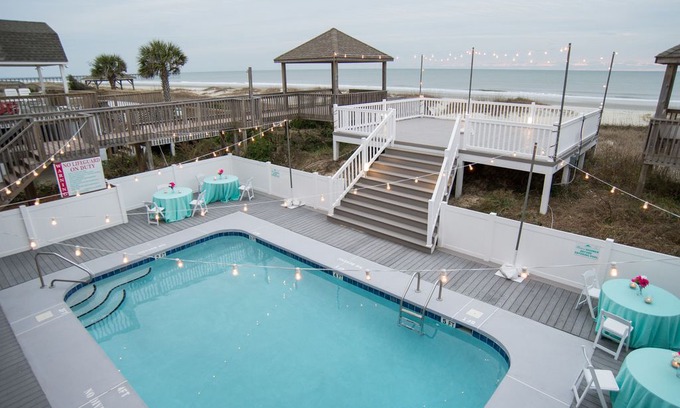 Ocean Isle Beach House | Oceanfront Pool Wedding Friendly 12 brms