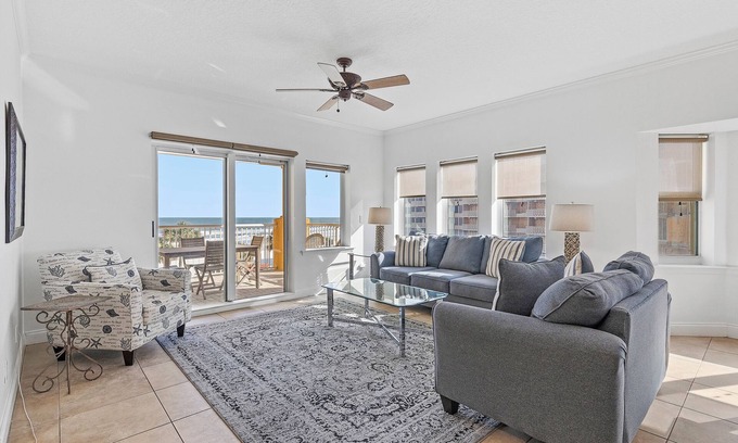 New Smyrna Beach Condo | ☀️Oceanfront Retreat for 8-Pool-Atlantic Villas 302☀️