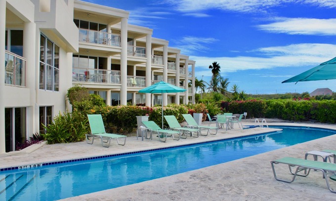 The Bight Condo | Oceanfront second floor directly on Grace Bay Beach