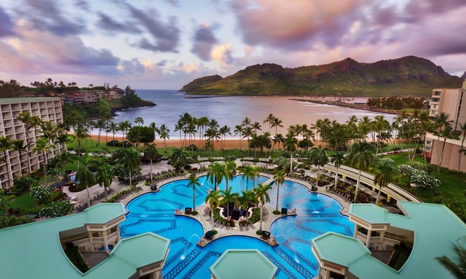 Lihue Resort | Oceanfront - Studio - Marriott's Kauai Beach Club - Full Resort Access