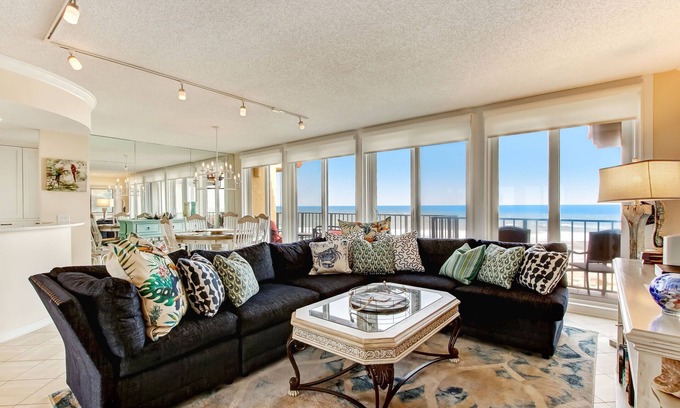 Fernandina Beach Condo | Oceanfront | Turtle Dunes Luxury Penthouse | Intracoastal and Oceanfront Views | Double Balconies